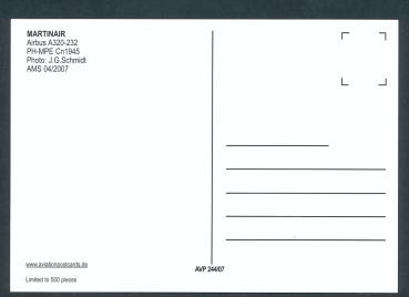 Preview: MARTINAIR, Airbus A320-232